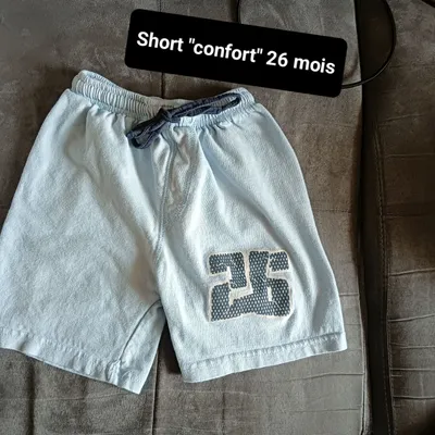 Short "sport" 26mois garçon 